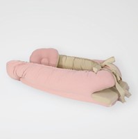 NIDO COLECHO ACOLCHONADITOS REVERSIBLE - BEIGE PALO ROSA