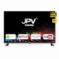 SMART TV 55 UHD 4K SISTEMA ANDROID MARCA JPV - ME55U24ASPE