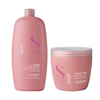 Dúo Semi Di Lino Nutritive  Shampoo 1 L + Mascarilla 500 ml