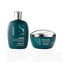 Dúo Alfaparf Semi Di Lino Reparative Shampoo 250 ml + Mascarilla 200 ml