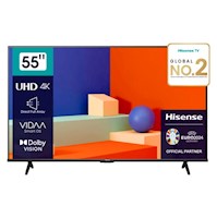 TV Hisense 55" 55A6K 4K UHD Smart VIDAA