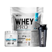 Whey Pro 5kg Chocolate+Creatina Dragon Pharma 300gr+Shaker