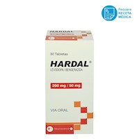 HARDAL 200MG/50MG TAB.X30