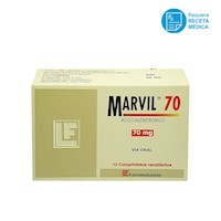 MARVIL 70MG COMP REC X12