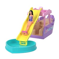 Barco con muñeca Barbie Mini BarbieLand