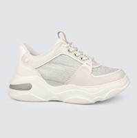Zapatillas Mujer T4181 White/prata 37