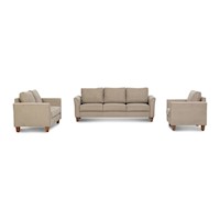 Juego de Sala 3 2 1 Modelo Bangkok beige