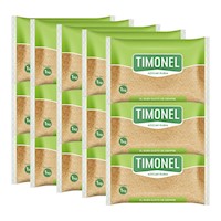 Azúcar Rubia TIMONEL Bolsa 1Kg - Paquete 15u
