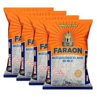 Arroz Extra FARAON 5Kg - x 4u