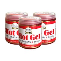 3 Hot Gel Crema Anti Celulitis & Estrias
