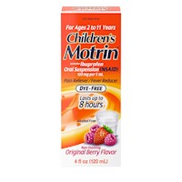 Childrens Motrin Edad 2 A 12 Años Sabor Berry Flavor 120ml