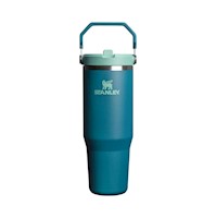 Tumbler Vaso de acero inoxidable Stanley IceFlow 2.0 30 oz - Coastal Teal
