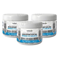 PACK 3 BISGLICINATO DE MAGNESIO 200G EN POLVO EDENIS HEALTH