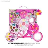 Kit de Maquillaje de Belleza para Niñas en Forma de Paleta