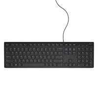 Dell Teclado Multimedia KB216 Cableado Español Color Negro - 580-ADRC