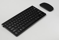 Teclado + mouse NEGRO