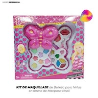 Kit de Maquillaje de Belleza para Niñas en Forma de Mariposa