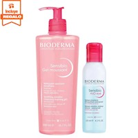 Bioderma Rutina Sensibio Desmaquillante + Limpieza Facial Total