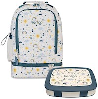 Set Mochila 2 en 1 y Lonchera Bentgo Kids - Friendly Sky