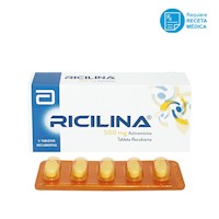 RICILINA 500mg Tabletas Recubiertas x 5