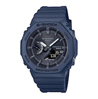 Reloj G-SHOCK GA-B2100-2A Carbono/Resina Hombre Azul