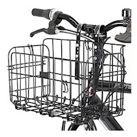 Canasta Delantera Para Bicicleta Aluminio Frontal Ciclismo