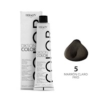 TINTE PARA CABELLO COLOR MARRÓN CLARO FRIO 5 DIKSON PROFESSIONAL