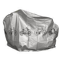 Cobertor Para Bicicleta Impermeable Funda Ciclismo Moto Lluvia - Gris