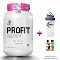 MSLAVA FIT PROFIT 2.400 LIBRAS VAINILLA + SHAKER