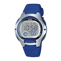 Reloj CASIO LW-200-2A Resina Juvenil Plateado