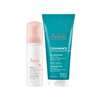 Pack Limpieza Facial Avene Espuma Limpiadora 150 ml + Cleanance Gel 200 ml
