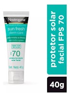 Neutrogena Protector Solar Facial Sin Color Derma Fps50 40g