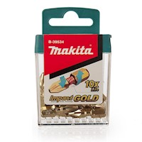 Punta Makita B-39534 Pozidriv PZ2 25mm Impact Gold 10 un