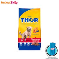 Comida De Perro Adulto Thor Carne Higado Cereales 10Kg