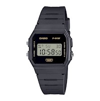 Reloj CASIO F-91WB-8A Resina Juvenil Negro