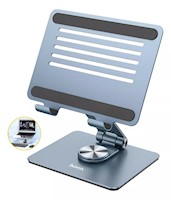 SOPORTE PARA LAPTOP DE ALUMINIO 360° PREMIUM HOCO PH52