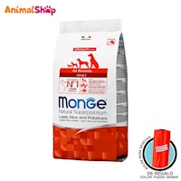 Comida Para Perro Monge Cordero Arroz Y Papa 2.5 Kg