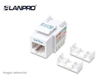 Keystone Lanpro Jack Cat 5e UTP 110 IDC 30U Blanco - LP-7CEPUSWH