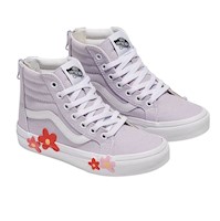 Zapatillas para niña Vans SK8-Hi Zip Flower