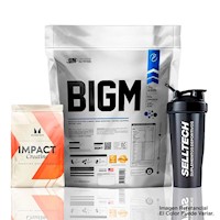 Bigm 3Kg Cookies And Cream+Creatina Myprotein 250gr+Shaker