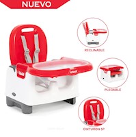 Silla de Comer para Bebé Portátil Mila Red Infanti