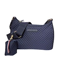 Cartera con Monedero Tommy Hifiger Quilted - Azul