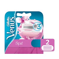 Gillette Venus Spa Cartuchos para Afeitar 2 unidades
