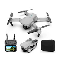 Drone E88 Wifi Doble Cámara 4k + Estuche Y Accesorios-G