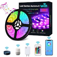 Cinta LED WiFi 5 Metros RGB Smart Hogar Alexa Google Assistant IP65