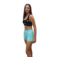 Biker boxer deportivo licra Revati FT108-LM-M5 Verde agua