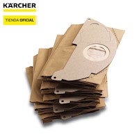 Bolsa de Filtro de Papel para Aspiradora X 5 Und Karcher KFI 222