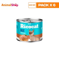 Ricocat Pate Esterilizados 180Gr X6Un