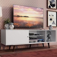 MESA DE TV CAPRI BLANCO