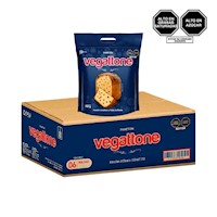 Panetón VEGATTONE Bolsa Ziploc 750g Caja 6u